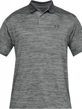 Under Armour Men’s The Performance Polo In Heathered Gray Size Medium